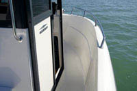 Starboard gangway forward